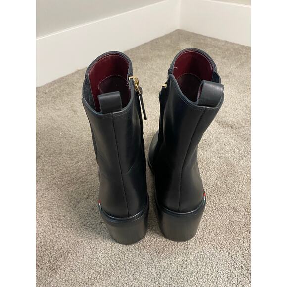 Franco Sarto Women's Block Heel Chelsea Ankle Boot, Leather Size 7.5 - Picture 5 of 7